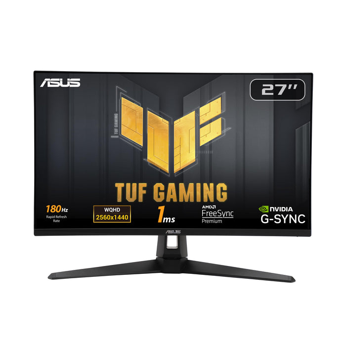 ASUS TUF Gaming VG27AQ3A 27 Inch 2560 x 1440 Pixels Quad HD IPS Panel HDMI DisplayPort Monitor