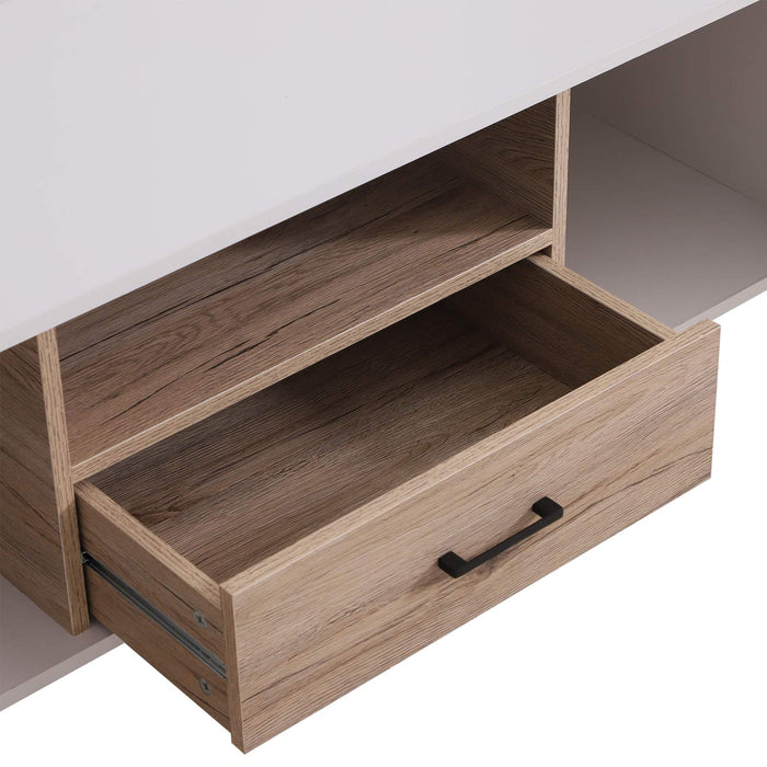 HOMCOM TV Stand Brown 400 x 445 mm