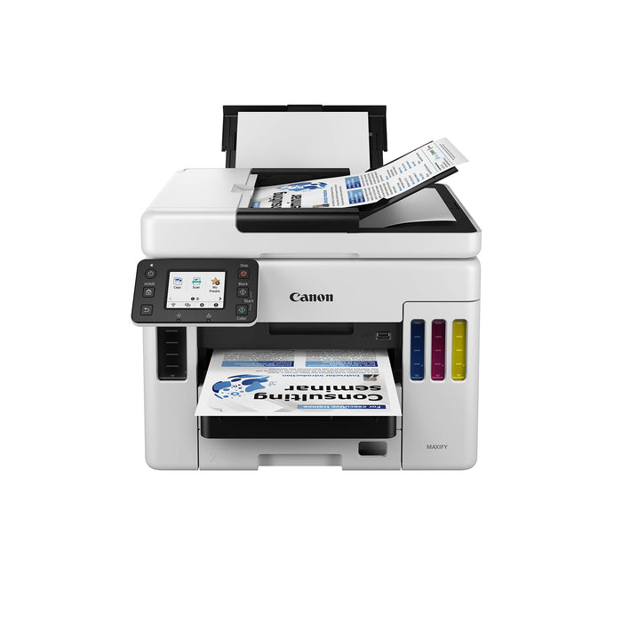 Canon Maxify GX7050 Colour Inkjet Multifunction Printer 4-in-1 A4 White