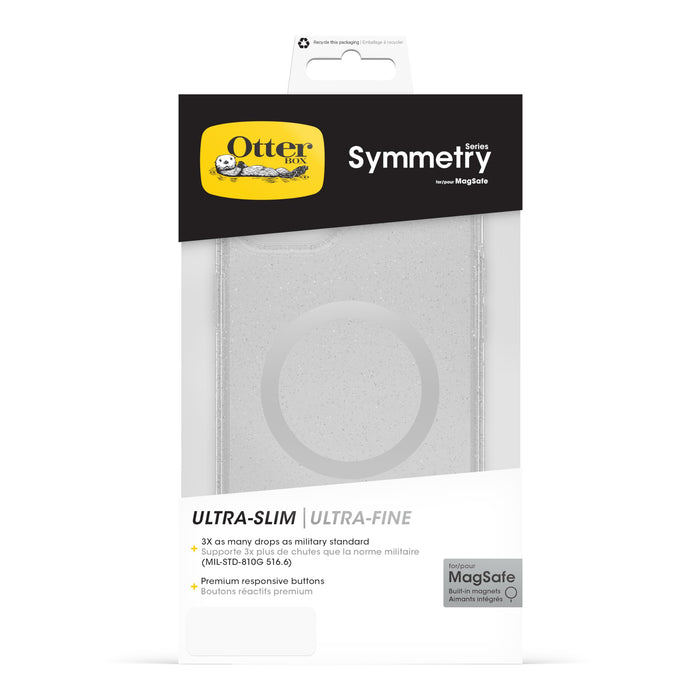 OtterBox Symmetry Clear MagSafe Apple iPhone 15 Plus/iPhone 14 Plus Stardust - clear