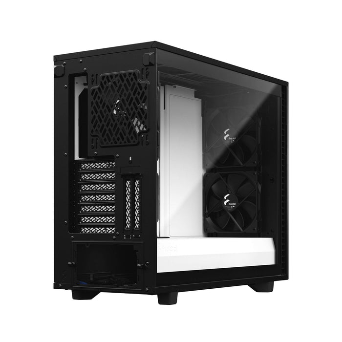 Fractal Design Define 7 ATX Midi Tower Black and White TG PC Case