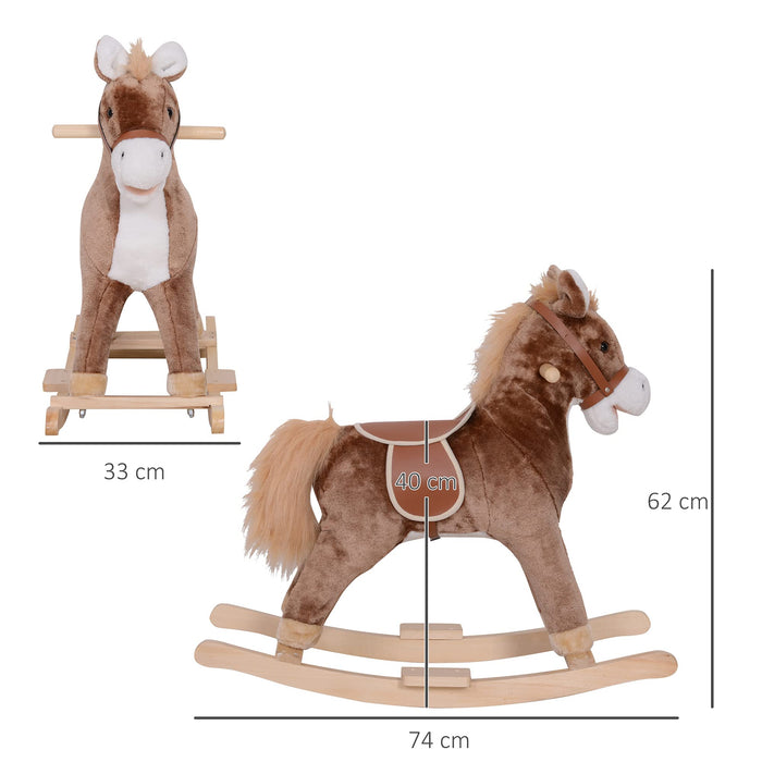 HOMCOM Rocking Horse 330-090 Multicolour