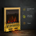 Homcom Modern Electric Fireplace Golden