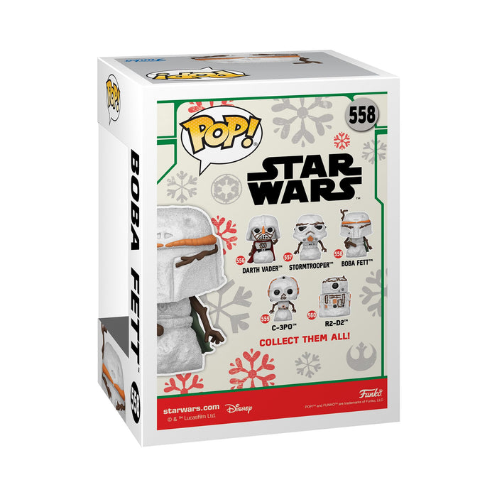 POP! Bobble-Head Star Wars: Holiday - Boba Fett - 558 /64334