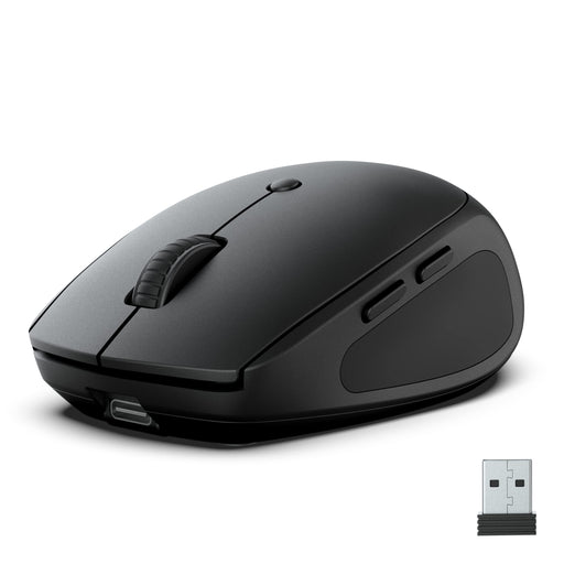 JLab Audio Go Charge 1600 DPI 6 Buttons Mouse Black
