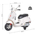 HOMCOM Ride On Scooter 370-057WT White