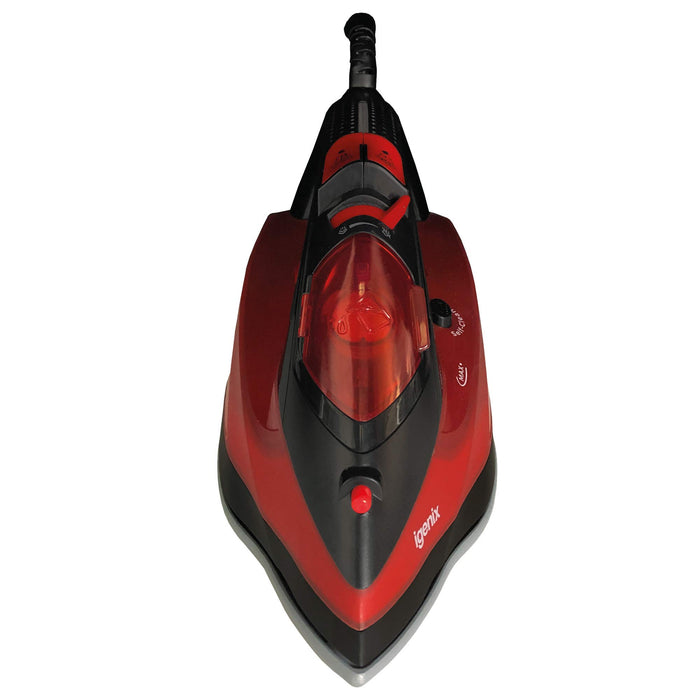 igenix Steam Iron IG3126 2600W Red & Black