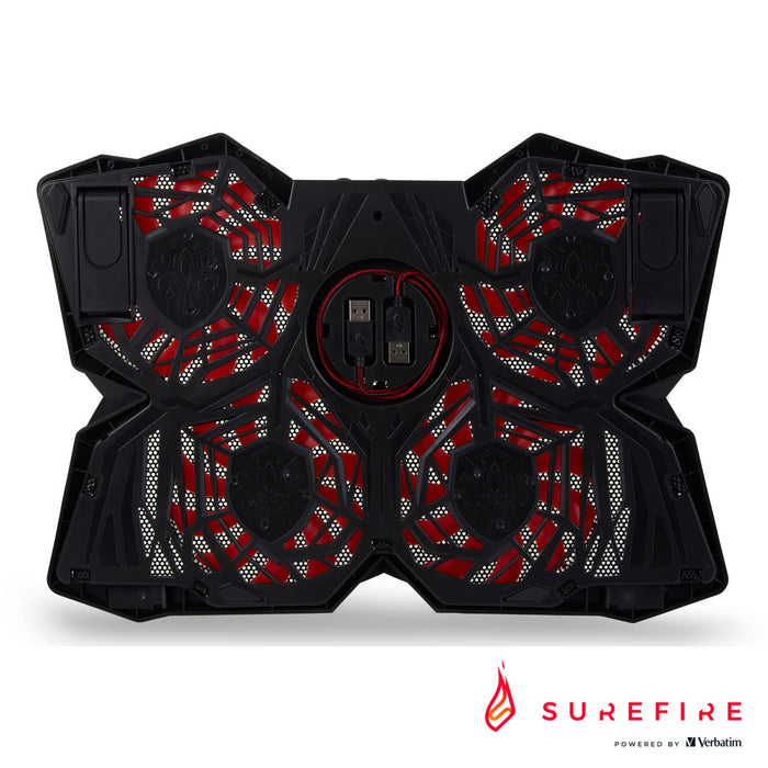 Surefire Bora Laptp Cooling Pad Red