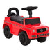 HOMCOM Benz G350 Push Car with Horn Red