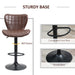 HOMCOM Bar Stool 835-544V70BN Brown