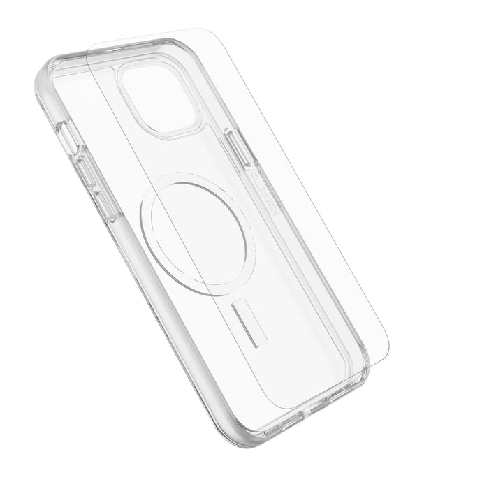 OtterBox Symmetry Clear MagSafe + Premium Glass AM Apple iPhone 15 Plus - clear