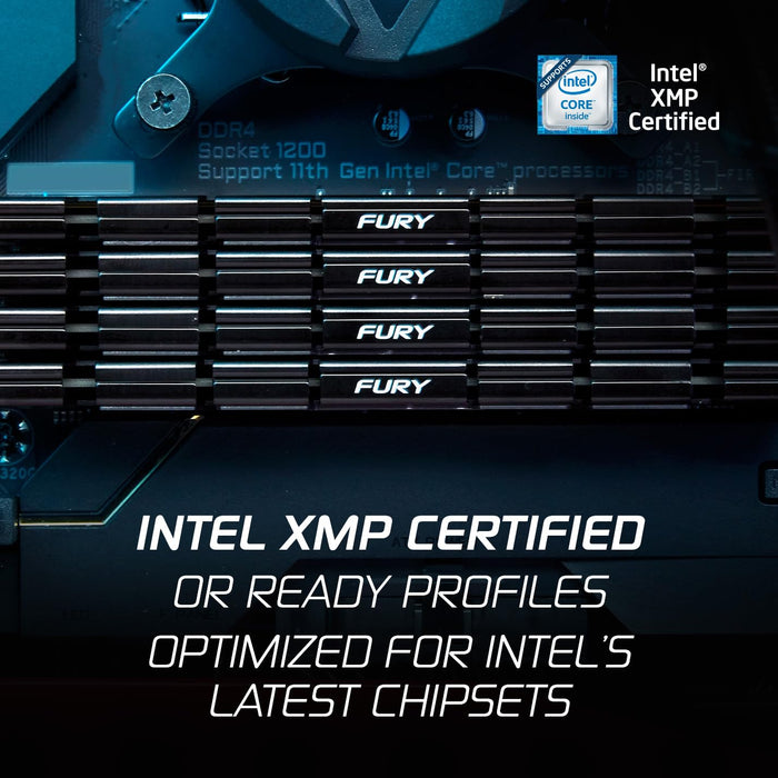 32GB 3600 DDR4 DIMM FURY Renegade Black