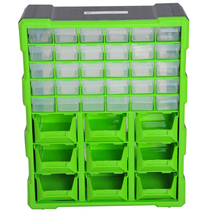 DURHAND Organiser B40-020 Polypropylene Green 380 mm x 160 mm x 475 mm