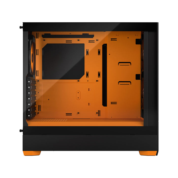 Fractal Design Pop Air ATX RGB Orange Core TG Clear PC Case