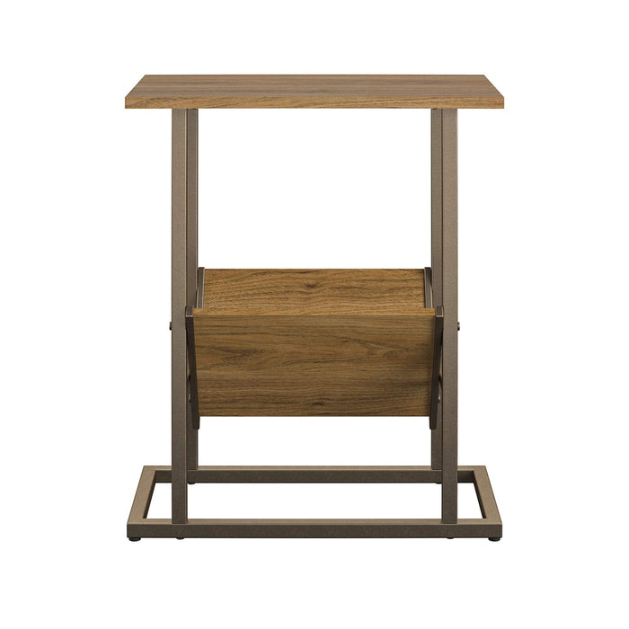 Novogratz Accent tables 6563905COMNUK Walnut 499.9 (W) x 279 (D) x 596.9 (H) mm