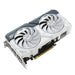 ASUS Dual GeForce RTX 4060 Ti - White Edition - graphics card - GeForce RTX 4060 Ti - 8 GB GDDR6 - PCIe 4.0 - HDMI, 3 x DisplayPort - white