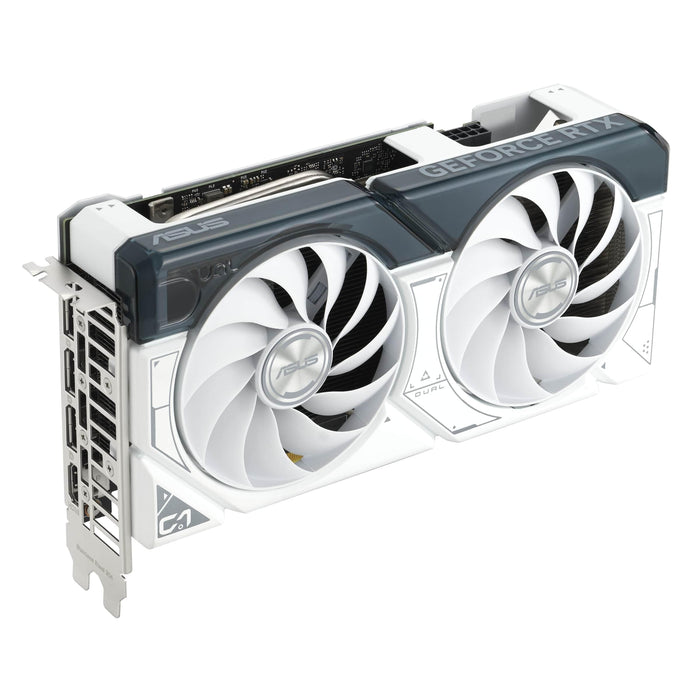 ASUS Dual GeForce RTX 4060 Ti - White Edition - graphics card - GeForce RTX 4060 Ti - 8 GB GDDR6 - PCIe 4.0 - HDMI, 3 x DisplayPort - white