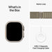 Apple Watch Ultra 2 - 49 mm - titanium - smart watch with Alpine Loop - textile - olive - band size: M - 64 GB - Wi-Fi, LTE, UWB, Bluetooth - 4G - 61.4 g