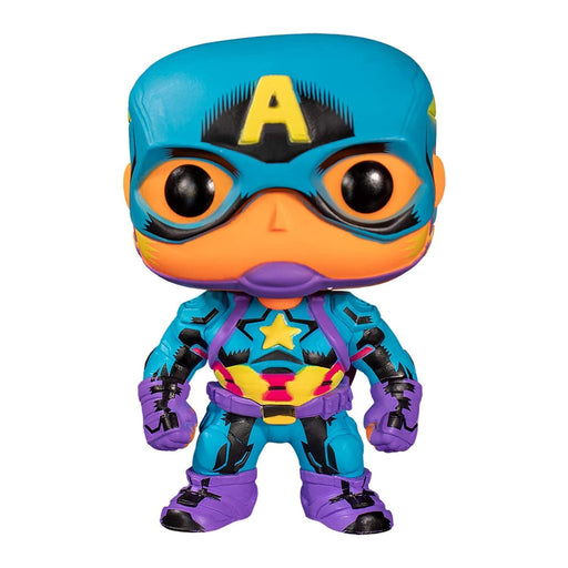 POP! Bobble-Head Marvel: Captain America (Blacklight)(Special Edition) - 648 /48845