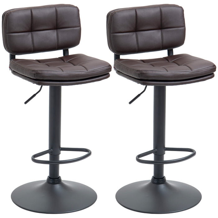 HOMCOM Bar Stool 835-499V70BN Brown