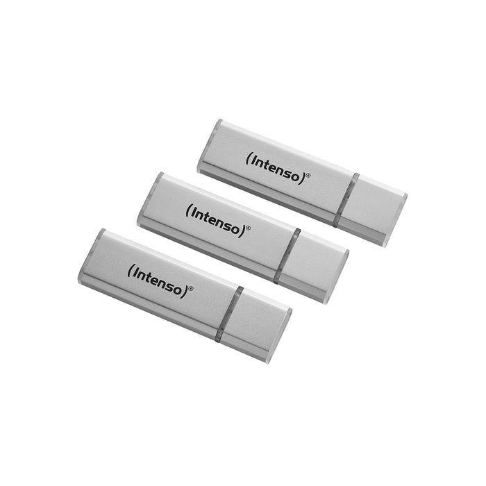 Intenso USB Stick Silver 32GB Triple Pack