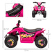 HOMCOM Electric Ride on Car 6V for 3-5 Years Old Pink