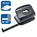 Rapid ECO 2 Hole Punch 24845300 CO2 Neutral 74% Recycled Plastic 20 Sheets Black
