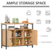 STORAGE CABINET OAK TONE