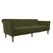 Novogratz 3 Seat Sofa GREEN LINEN Linen 2,044.70 (W) x 825.50 (D) x 850.90 (H) mm