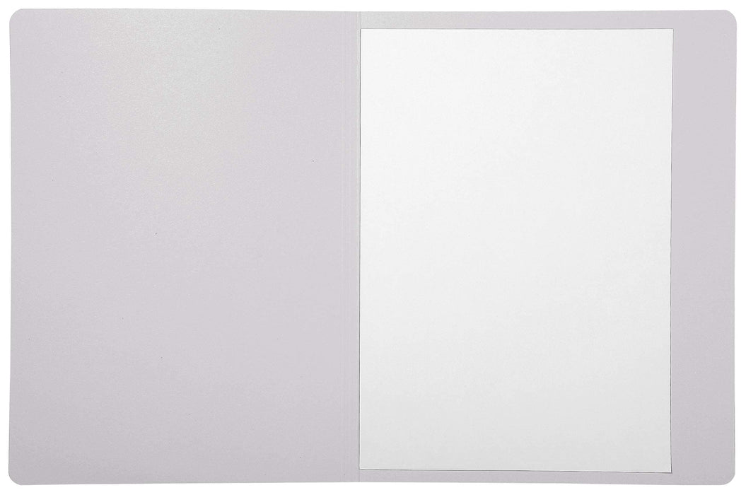Exacompta Forever Square Cut Folder A4 Grey Manila Recycled 100% 280 gsm Pack of 100
