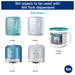 Tork Portable Dispenser with Centrefeed Roll M4 Reflex Plastic Blue 26.7 x 22 x 22.6 cm