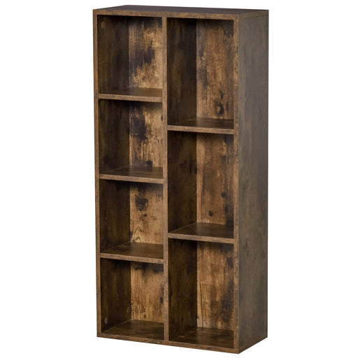 Homcom Industrial Bookcase Rustic Brown 500 x 240 x 1,060 mm