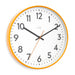 Acctim Analog Clock Orange 30 x 30 x 3.8 x 30 cm