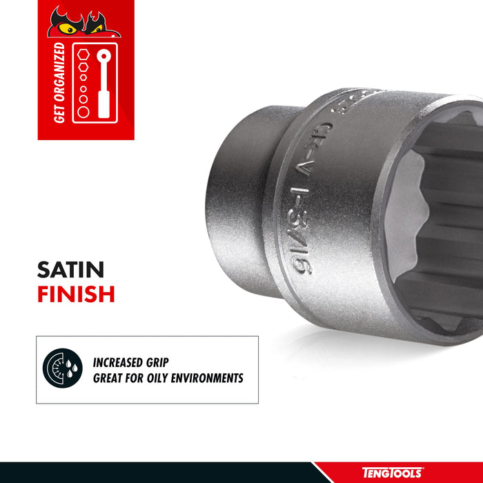 Bi-Hexagon Socket 12 Point 1.2in Drive 32mm