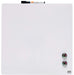 Nobo Mini Wall Mountable Magnetic Whiteboard Tile 1903802 Lacquered Steel Frameless 360 mm x 360 mm White