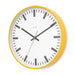 Acctim Analog Clock Yellow 30 x 30 x 3.8 x 30 cm