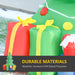 HOMCOM Christmas Tree Inflatable Green 65 x 150 cm