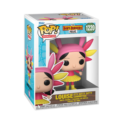 POP! Animation: The Bob's Burgers Movie - Louise Itty Bitty Ditty Committee - 1220 //57595