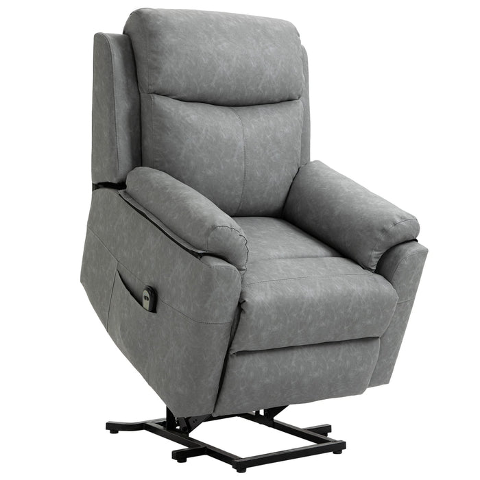 HOMCOM Power Lift Chair Grey 890 x 1,020 mm