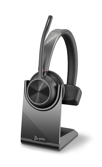 Poly Voyager 4310 UC Wireless USB-C Monaural Headset with Charging Stand