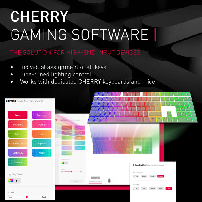 Cherry Mc 2.1 Wired Gaming Mse Blk