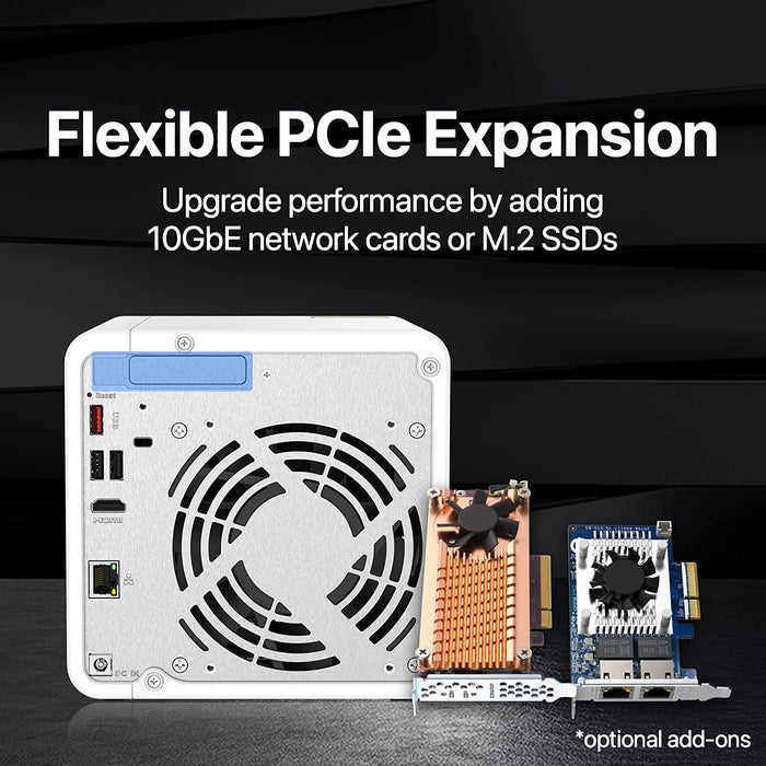 4-Bay desktop NAS N4505 dual-core