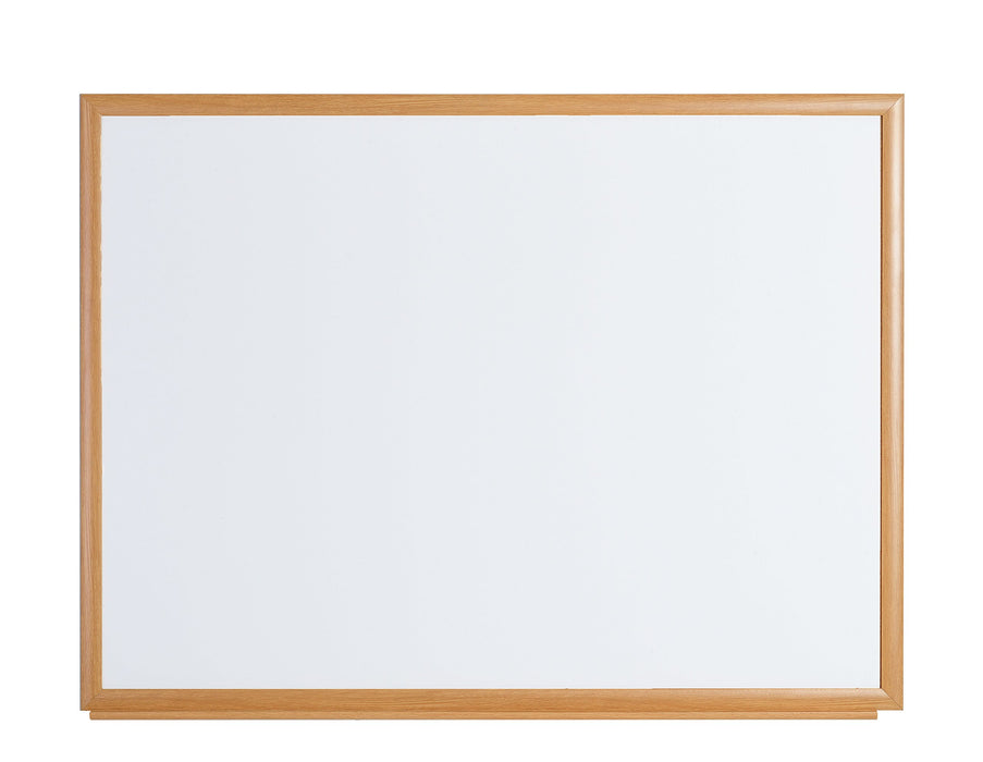 Bi-Office Earth Whiteboard Wall Mounted Non Magnetic Melamine Single 120 (W) x 90 (H) cm