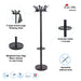 Alba Coat Stand Krony 1760 mm 16 Coat Pegs