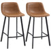 HOMCOM Bar Stool 835-778V70BN Brown