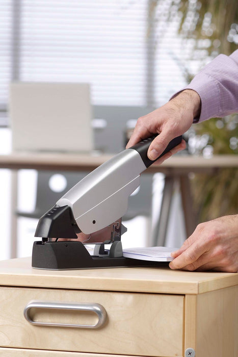 Rexel Heavy Duty Stapler 2100921 Silver Metal