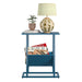 Novogratz Accent tables 6563906COMNUK Blue Oak 499.9 (W) x 279 (D) x 596.9 (H) mm