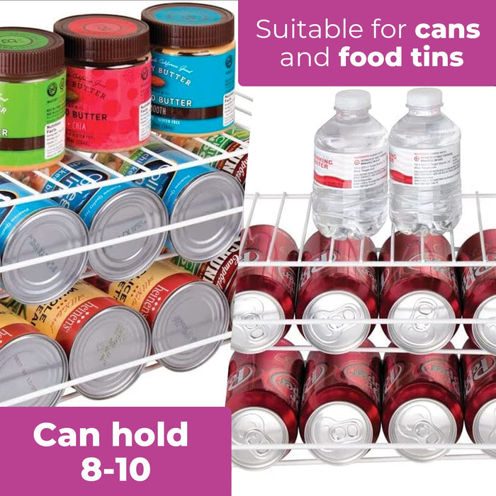 NEO Storage CAN-RACK-STORAGE 14 (W) x 31 (D) x 21 (H) cm White Capacity: 8