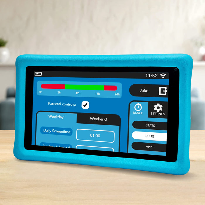 Pebble Gear Tablet PG912689 16 GB Wi-Fi Blue 128 GB