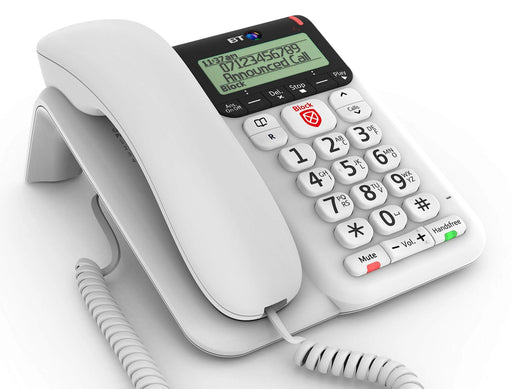BT Decor 2600 Corded Telephone White